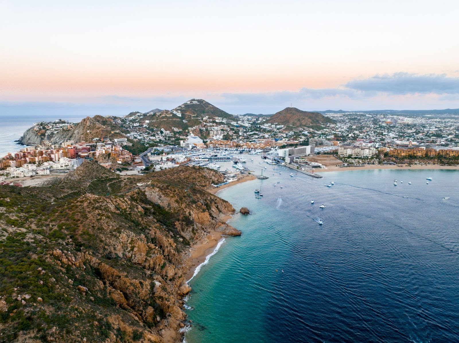 Coastline of Cabo San Lucas, sailed by many boat tours year-round