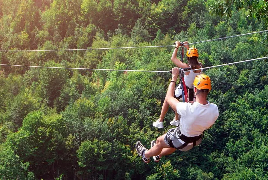 9. Zip Lining and Adventure Parks
