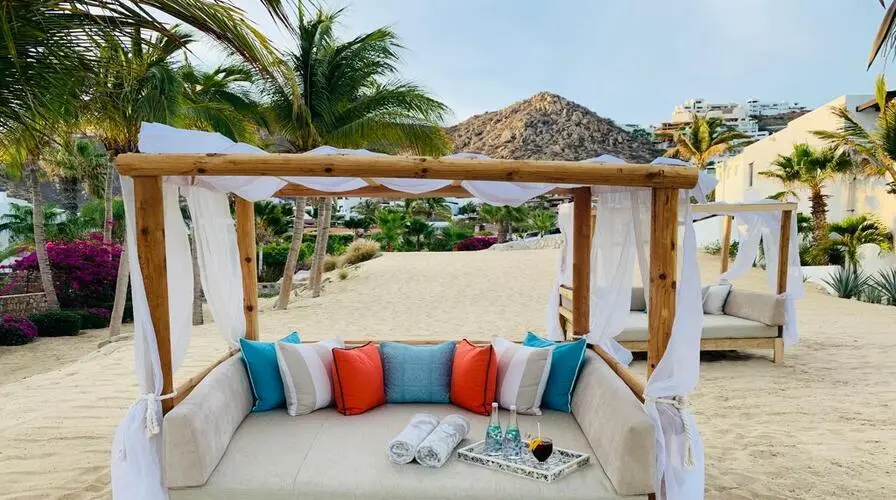 Nighttime Beach Clubs and Exclusive Cabanas