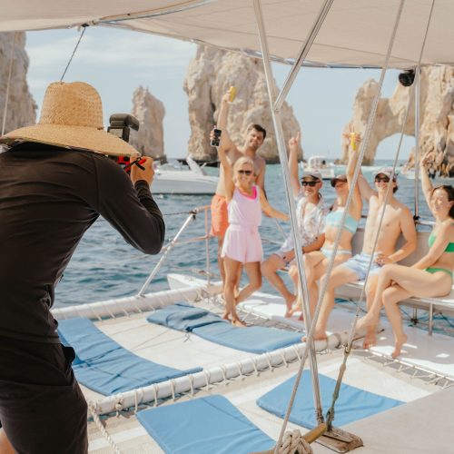 family-catamaran-tour-los-cabos-Private -Snorkeling