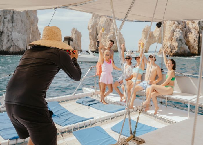 family-catamaran-tour-los-cabos-Private -Snorkeling